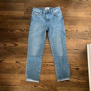 PAIGE Hoxton Slim Crop (size 26). Unworn, like new condition.